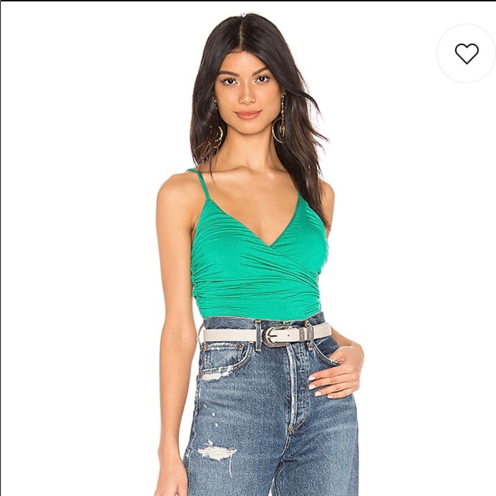 NWT Privacy Please Sofia Green Bodysuit